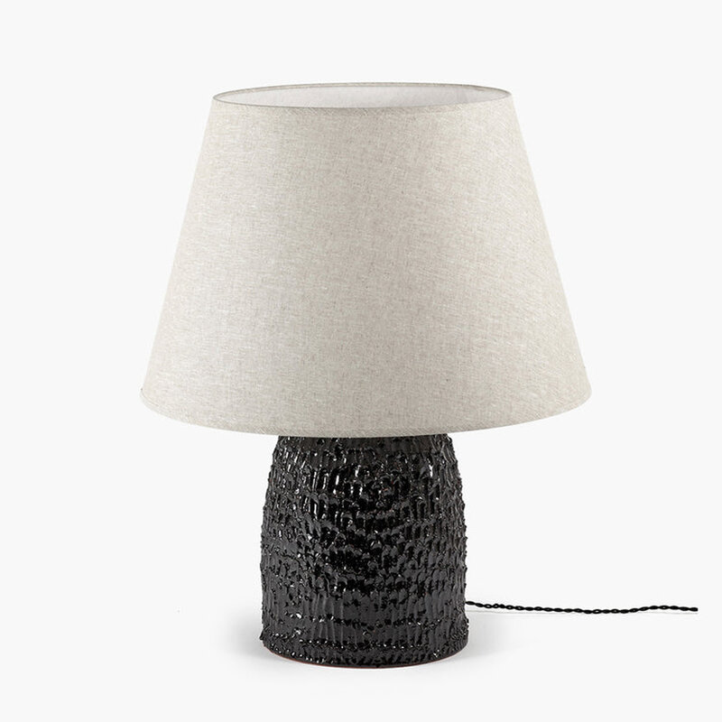 Mariella-Serax-Bordslampa-Tronco-svart-produktbild