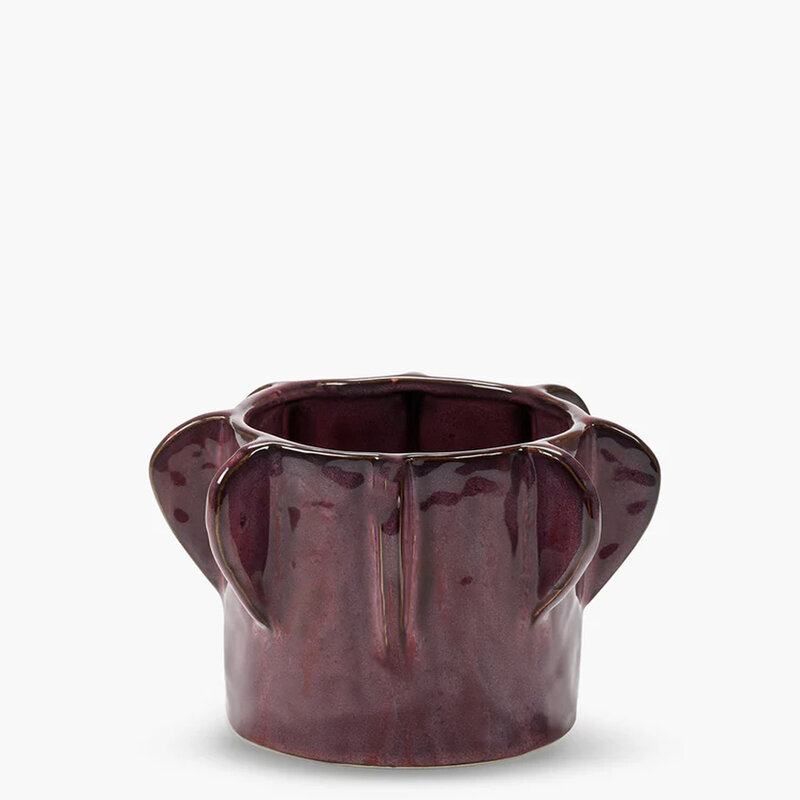 Mariella-Serax-flower-pot-aubergine-produktbild