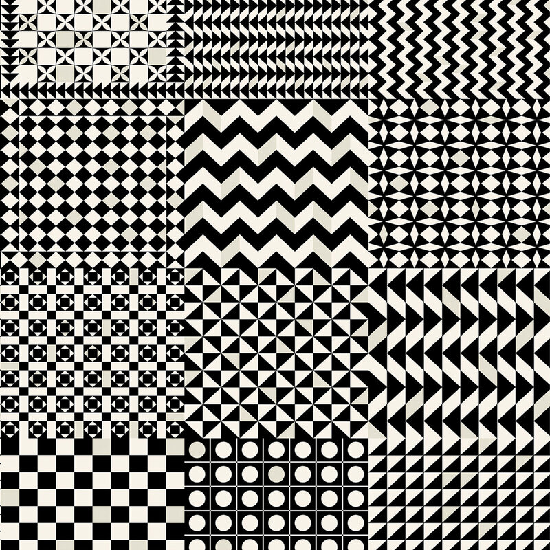 Mariella-fornasetti-Geometrico-Blackwhite-produktbild