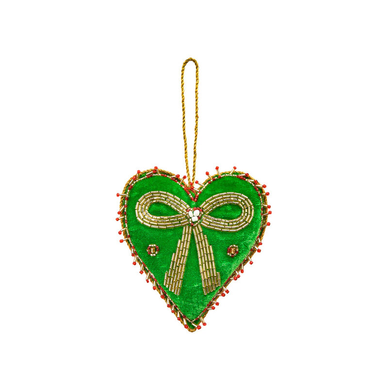 Mariella-julpynt-grönhjärta-produktbild
