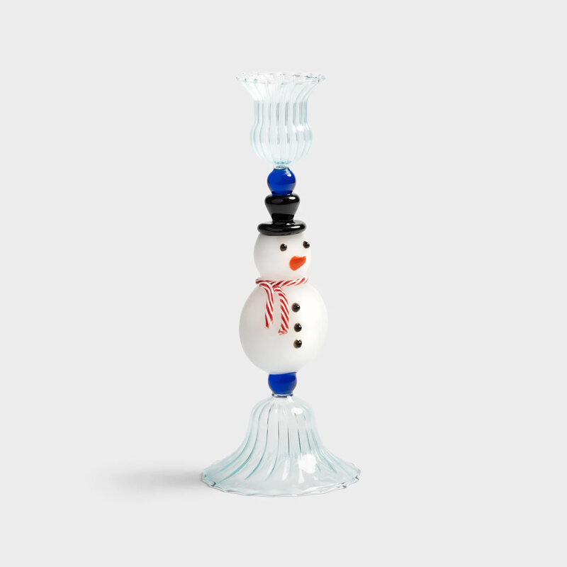 Mariella-ljusstake-snögubbe-merry-snowman-produktbild