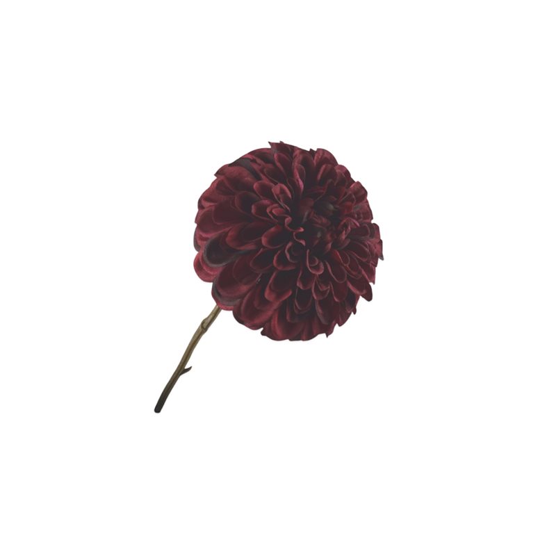 Konstgjord växt - Dahliaq stem burgund 74 cm