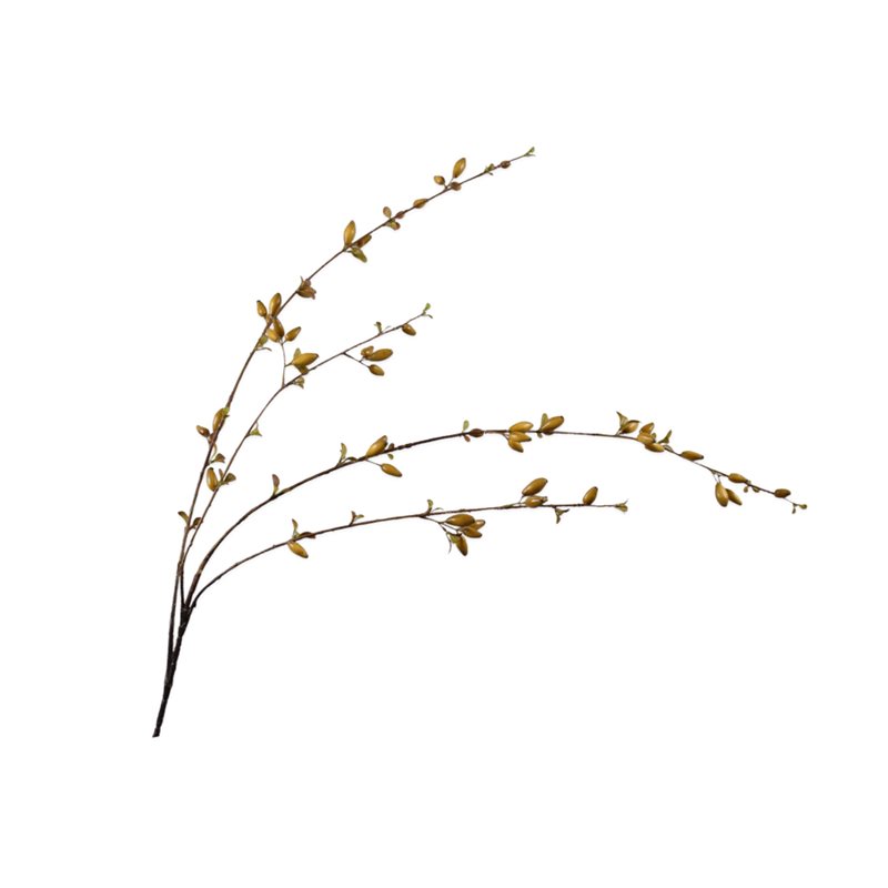 Konstgjord växt - Rosehip spray burg/brown 121 cm