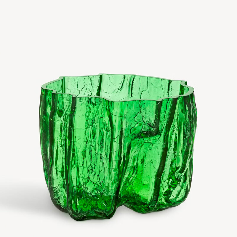 mariella-kostaboda-crackle-vase-dark-green-175mm-