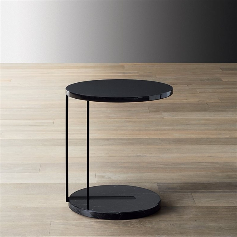 mariella-meridiani-ralf-table-sidobord-svart-blank-bas-svart-marmor