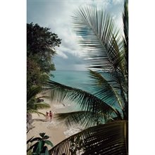 Fotokonst -Barbados Beach