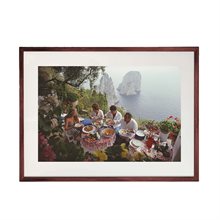 Fotokonst - Dining Al Fresco On Capri