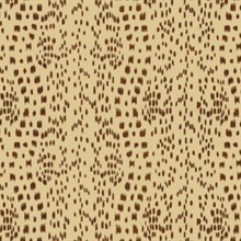 Mariella-Les Touches Cotton Print-brown-textilmetervara