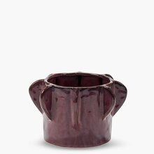 Mariella-Serax-flower-pot-aubergine-produktbild