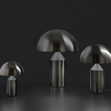Mariella-atollo-oluce-bordslampa-satin-black-nickel-miljöbild