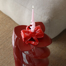 Mariella-candle-holder-ribbon-red-miljöbild
