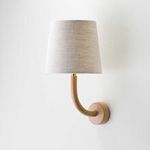 Mariella-iris-vägg-lampa-toffee-produktbild