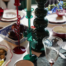 Mariella-ljusstake-grön-shamrock-miljöbild