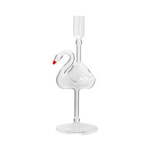 Mariella-ljusstake-klarglas-swan-lake-produktbild