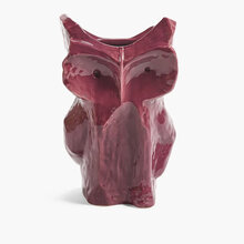 Mariella-owl-vase-L-aubergine-produktbild