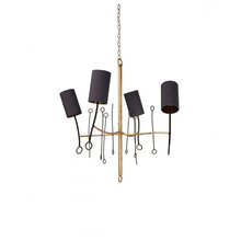 Mariella-porta-romana-taklampa-ex-lollipop-chandelier-black-produktbild