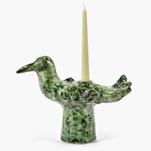 Mariella-serax-ljusstake-grön-bela-silva-produktbild