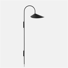 mariella-ferm-living-arum-wall-lamp-vagglampa-h-127-svart
