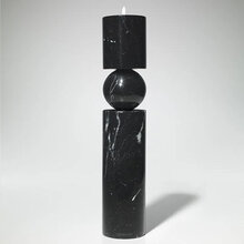mariella-lee-broom-fulcrum-candelholder-black-marble-large