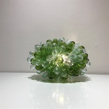 Klusterlampa - Grön/transparent Medium