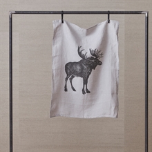 Linen Kitchen Towel - Moose Grey