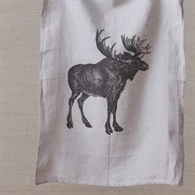 Linen Kitchen Towel - Moose Grey
